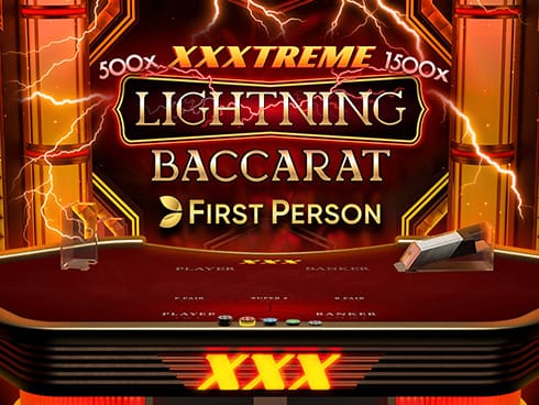 First Person XXXtreme Lightning Baccarat game thumbnail
